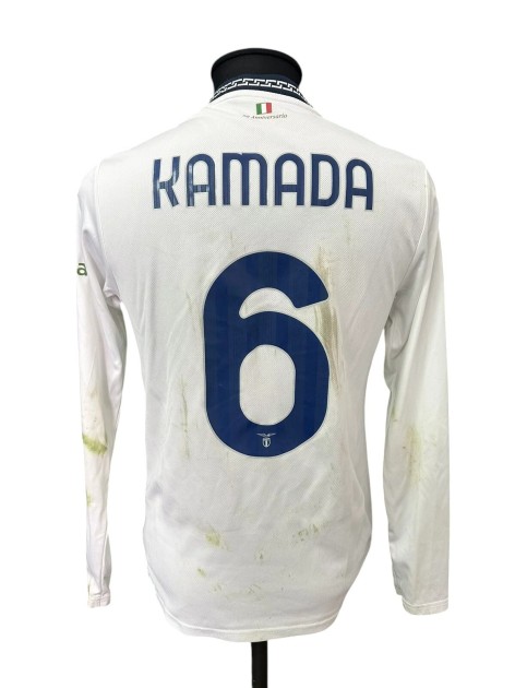 Kamada's Roma vs Lazio Unwashed Shirt, 2024