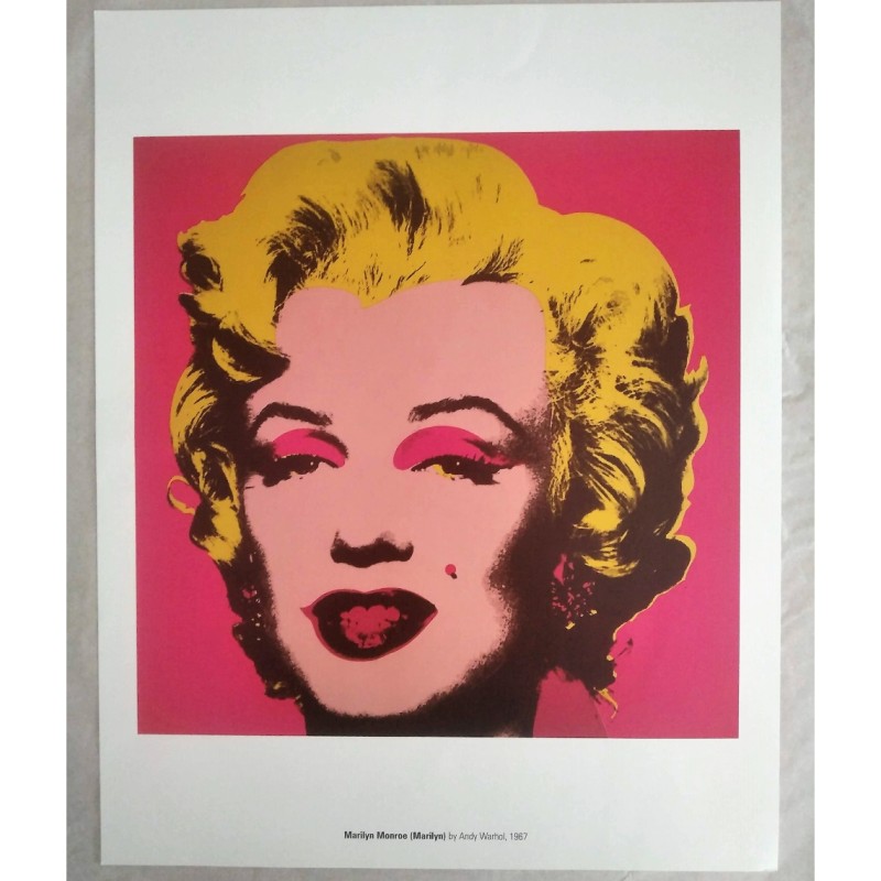 "Marilyn Monroe" Lithograph by Andy Warhol
