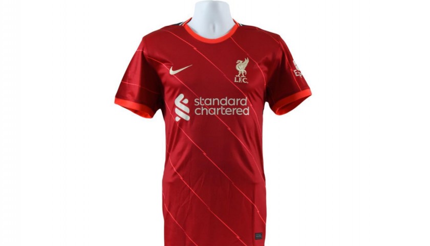 Alexander-Arnold's Official Liverpool Signed Shirt, 2021/22