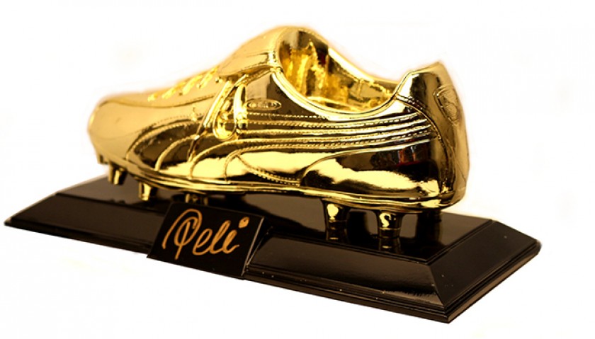 Signed Pelé Golden Boot