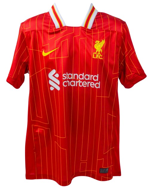 Luis Diaz's Liverpool FC Signed Replica Shirt - CharityStars