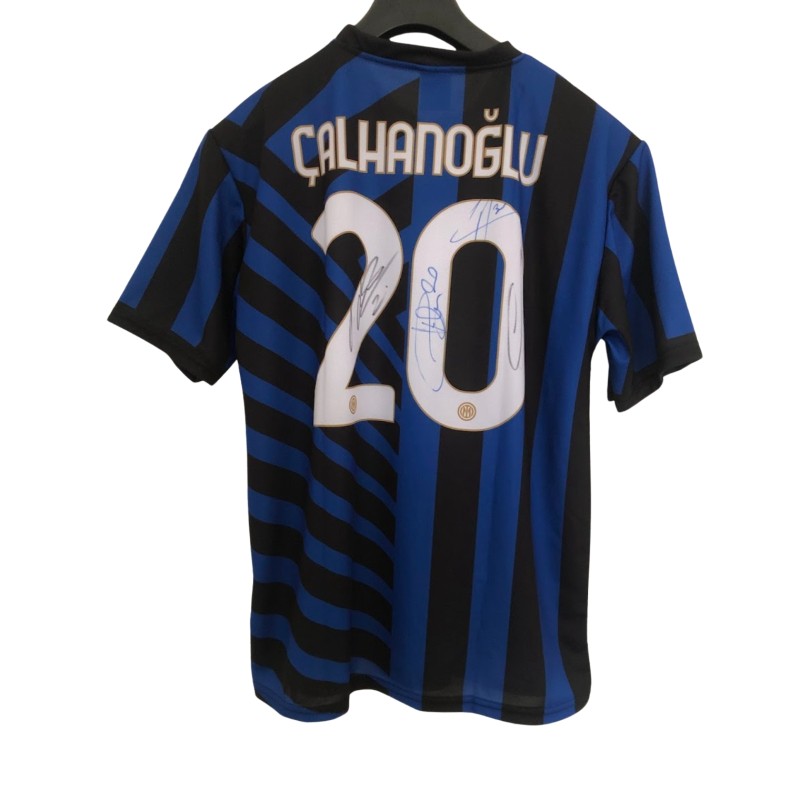 Calhanoglu's Signed Official Inter Shirt, 2024/25 