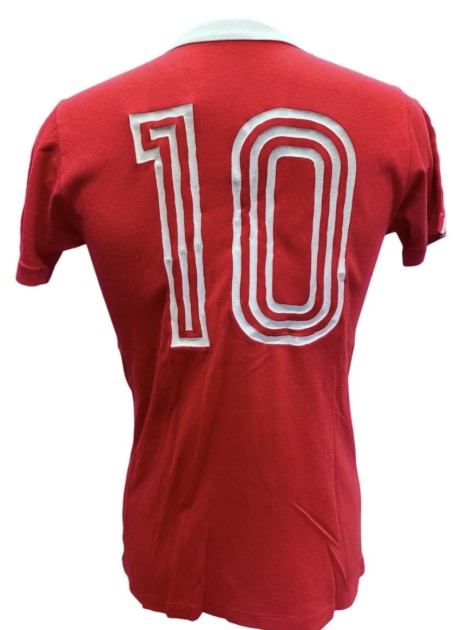 Stambacker's Match-Worn Shirt, Argentina vs Czechoslovakia 1981