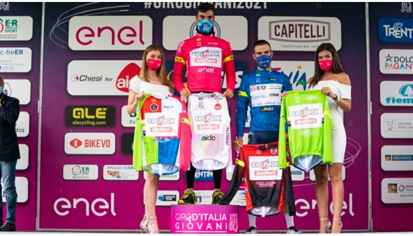 White Giro d'Italia U23 Jersey, 2021