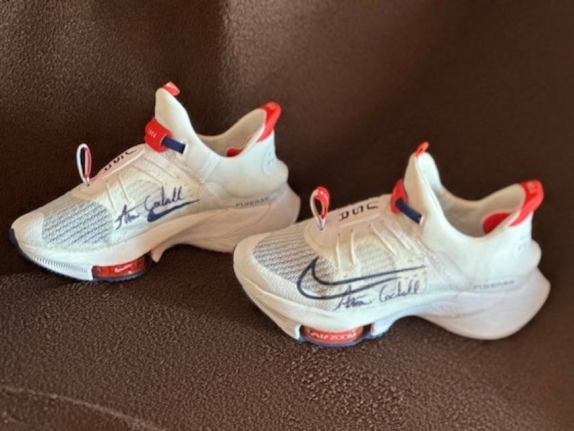 Anna Cockrell's 2024 U.S. Olympic Signed Sneakers