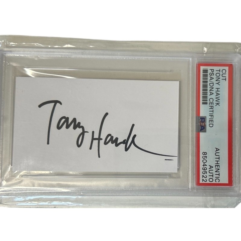 Tony Hawk Signed Slab