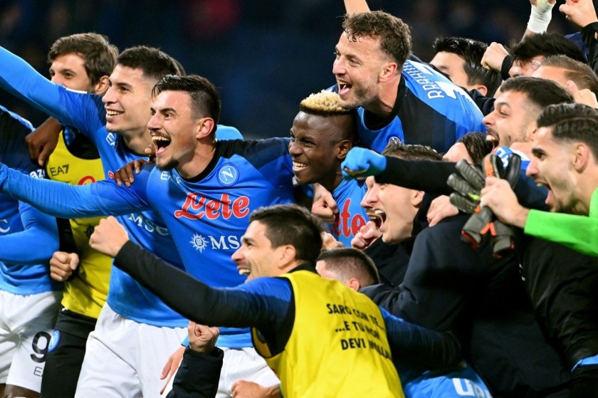 Official Napoli Football, 2022/23 - Signed by the Players