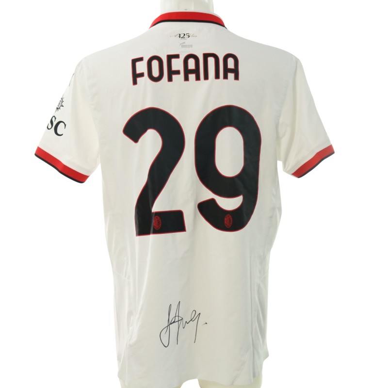 Fofana's Official Milan Signed Shirt, 2024/25