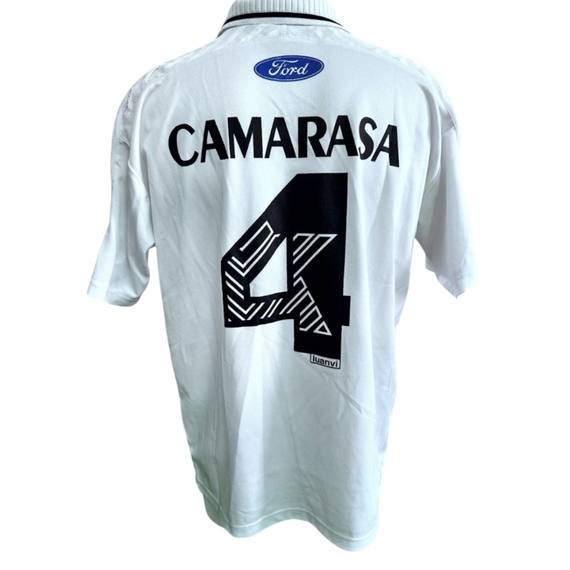 Camarasa's Valencia Match-Worn Shirt, 1996/97