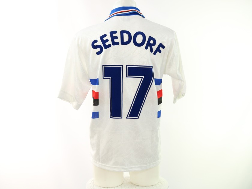 Seedorf's Sampdoria Official Shirt, 1995/96 - "Samp for Peace" Edition