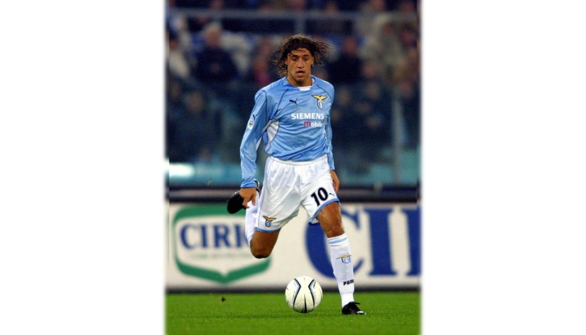 Crespo's Official Lazio Signed Shirt, 2001/02