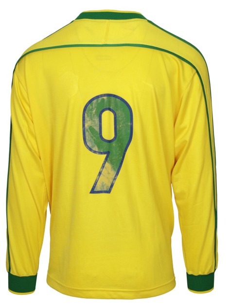 Ronaldo's Brazil Worn Shirt, 1999