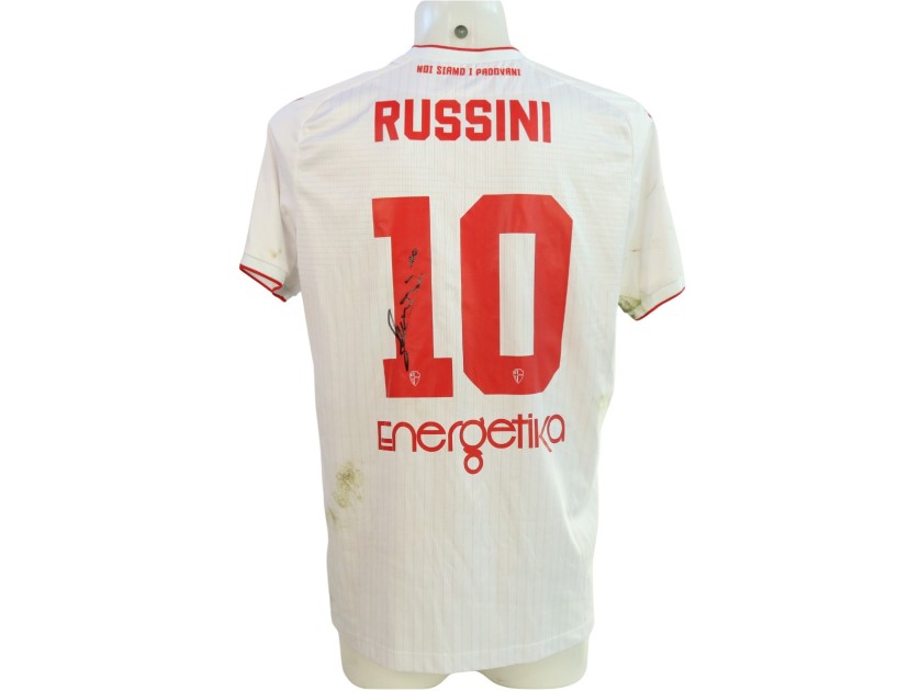 Russini's Signed Unwashed Shirt, Padova vs Feralpi Salò 2024