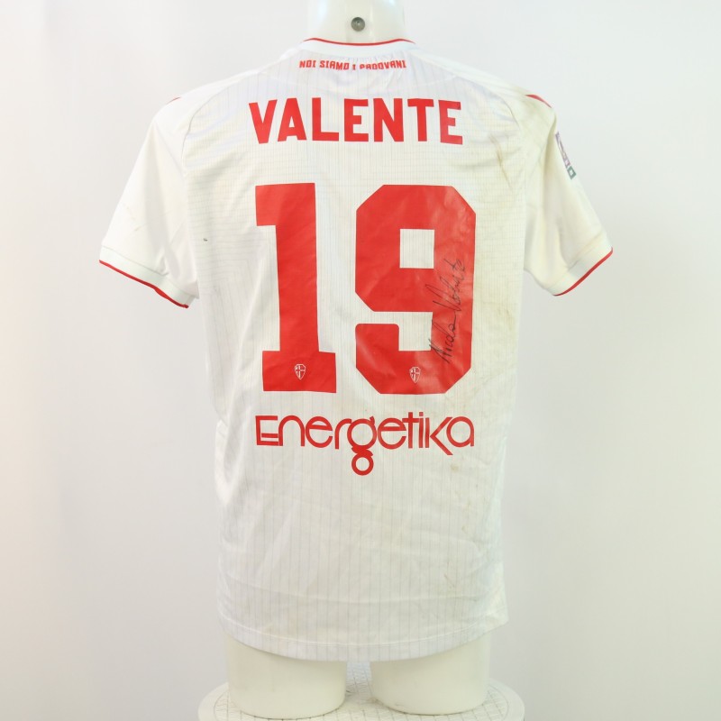 Valente's Signed Unwashed Shirt, Padova vs Renate 2024