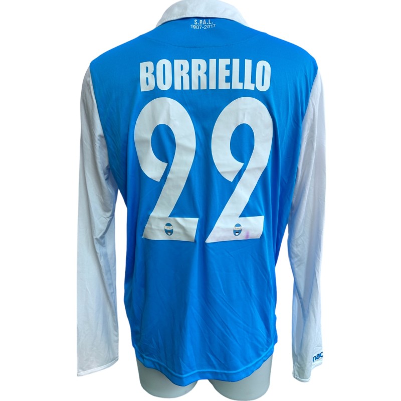 Borriello's Match Shirt,  SPAL vs Hella Verona 2017 - Special Edition 110 years