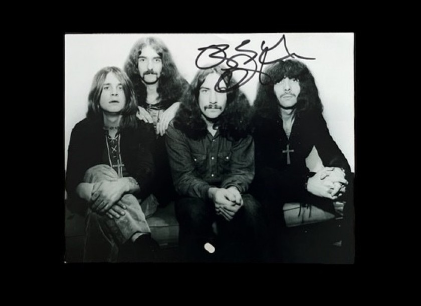 Ozzy Osbourne of Black Sabbath Signed Photograph