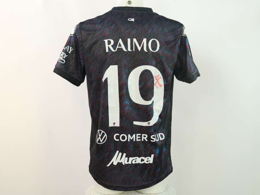 Raimo's unwashed Signed Shirt, Catania vs Messina 2024 