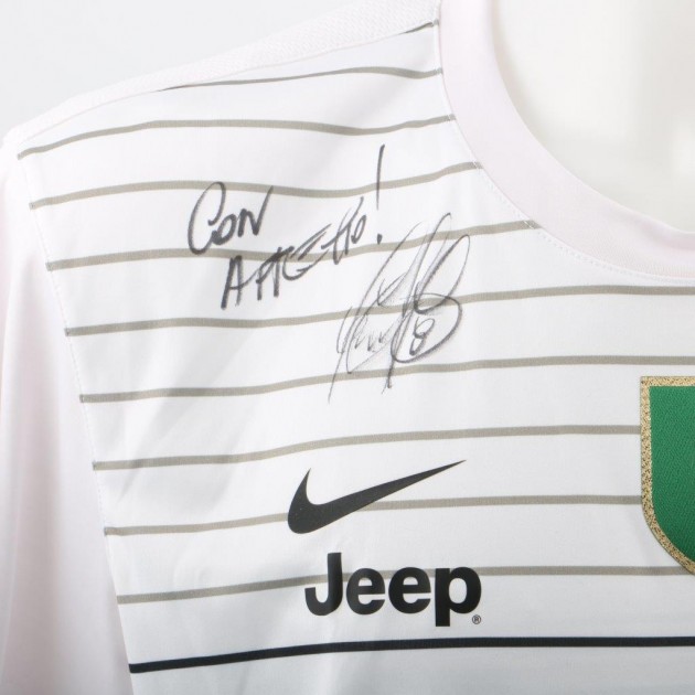Marchisio Juve 14/15 training shirt, worn and signed