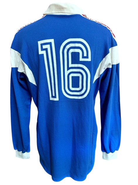 Prosinecki's Yugoslavia Match-Worn Shirt, 1989