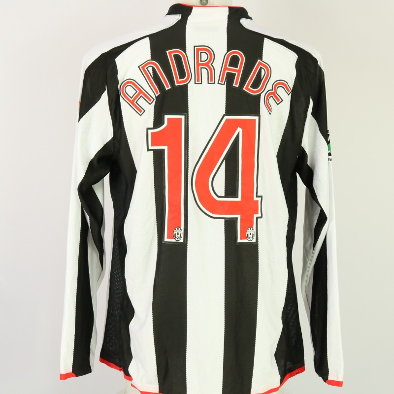 Andrade's Juventus Match Shirt, 2007/08