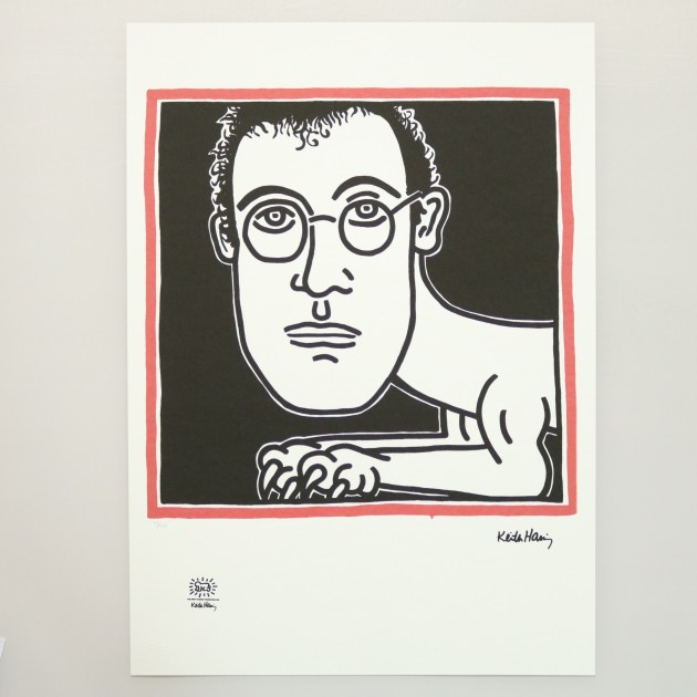 Keith Haring Signed Lithograph 