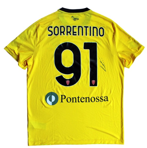 Sorrentino's Official Monza Signed Shirt, 2022/23 