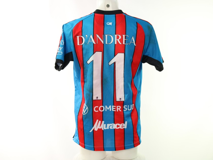 D'Andrea's Catania vs Juventus Next Gen Unwashed Shirt, 2025