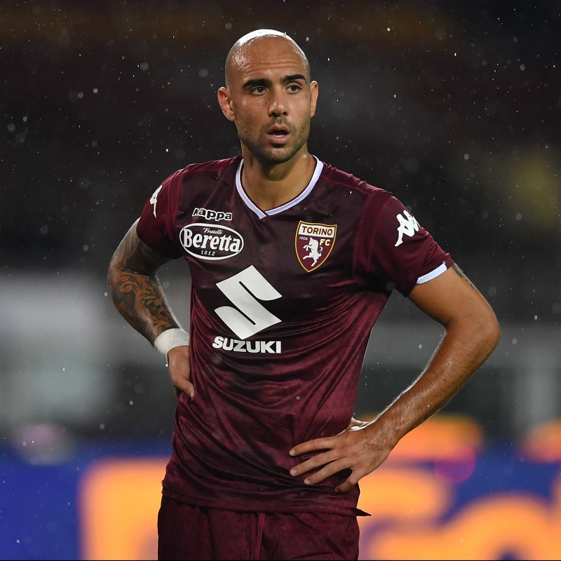 Zaza's Torino Worn and Signed Shirt, Serie A 2018/19