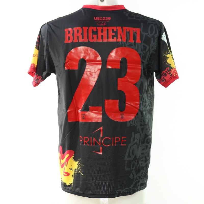 Brighenti's Catanzaro vs Brescia Unwashed Shirt, 2024 - Limited Edition