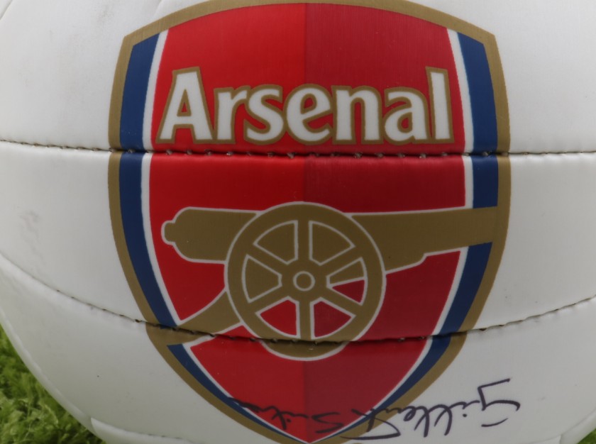 Official Arsenal 16/17 ball, signed by Arsenal Legends