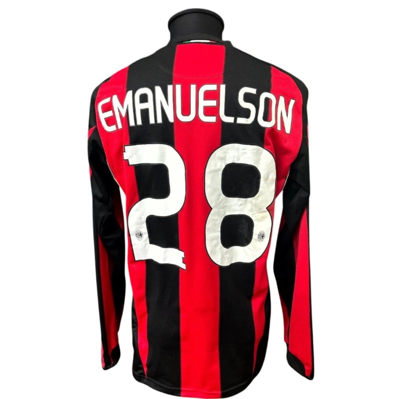 Emanuelson's Milan Match-Worn Shirt, 2010/11