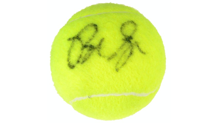 Pete Sampras Hand Signed Tennis Ball