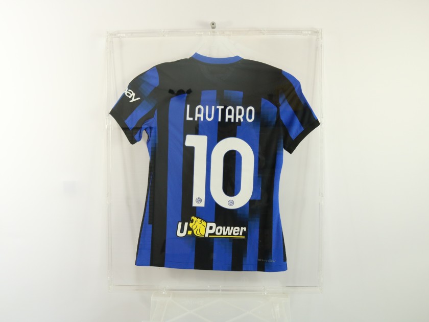 Lautaro's Match-Issued Shirt, Napoli vs Inter, Final Supercup2024