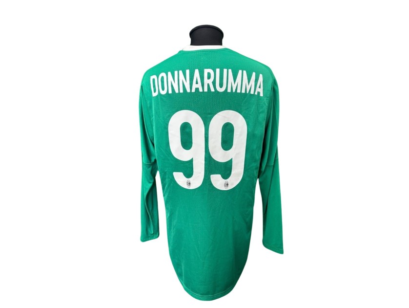 Donnarumma's Milan Issued Shirt, 2017/18