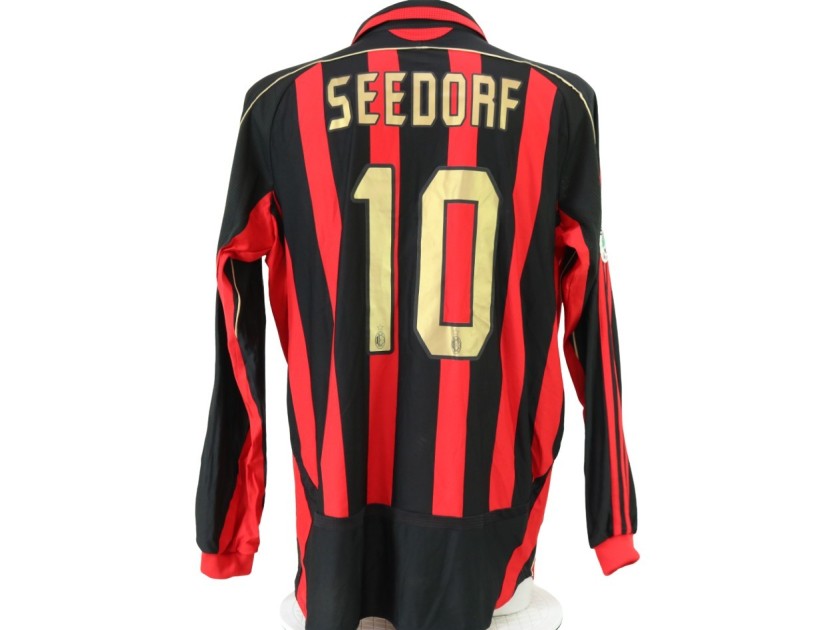 Seedorf's AC Milan Match Shirt, TIM Cup 2006/07