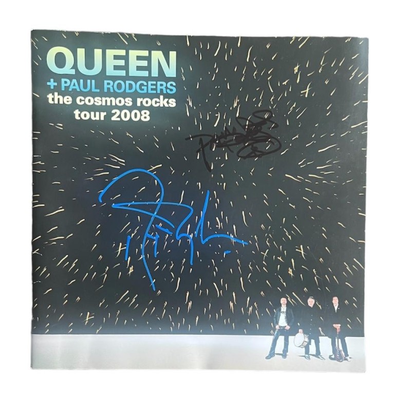 Queen Signed 2008 Tour Programme