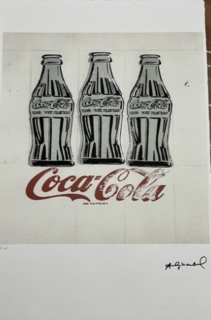 Andy Warhol Signed "Coca Cola" 
