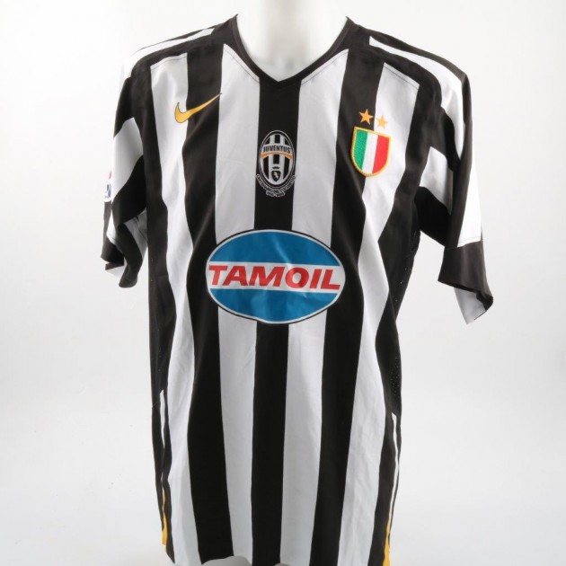Del Piero shirt, issued/worn Juventus-Inter Supercoppa italiana 2005