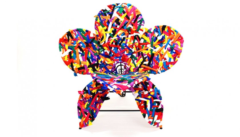 Multicolor Flower Armchair by Spazzapan