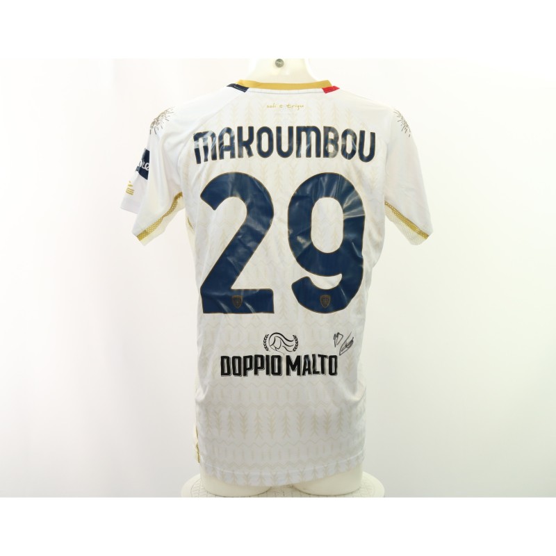 Makoumbou's Fiorentina vs Cagliari Signed Match-Worn Shirt, 2024