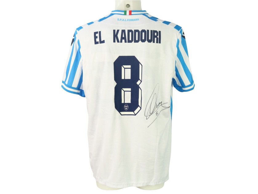 El Kaddouri's Signed Unwashed Shirt, Sestri Levante vs SPAL 2024 