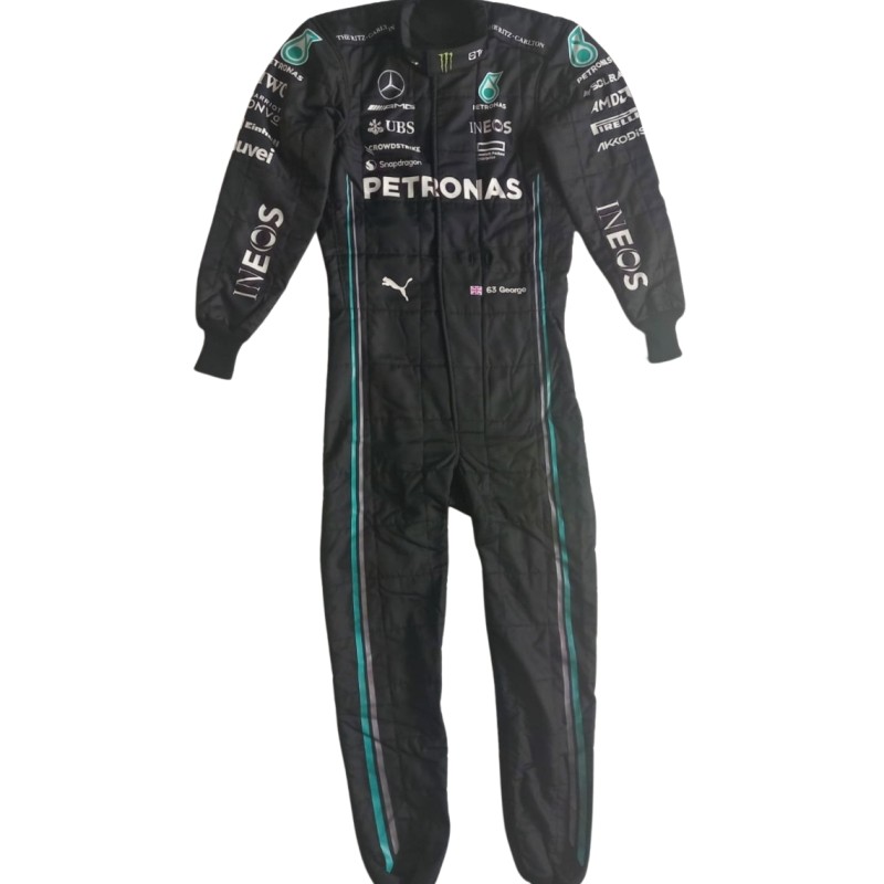 George Russell Used 2023 Mercedes Race Suit