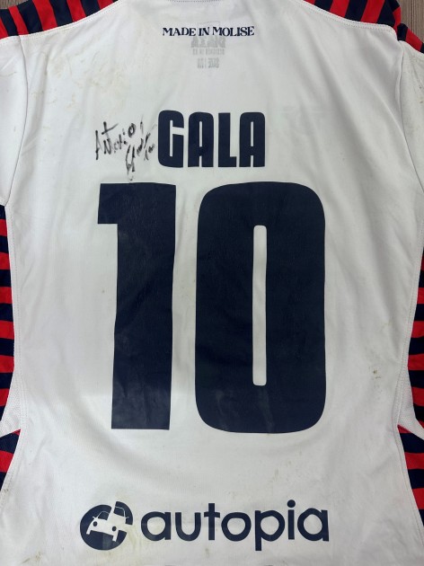 Gala's Signed Unwashed Shirt, Sambenedettese vs Campobasso 2026 - Special Patch FAI