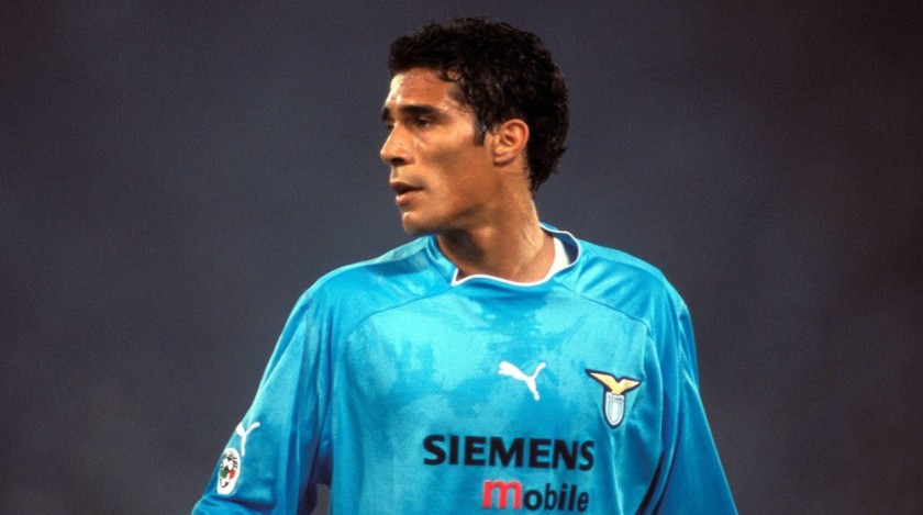 Corradi's Lazio Match-Issued Shirt, 2002/03