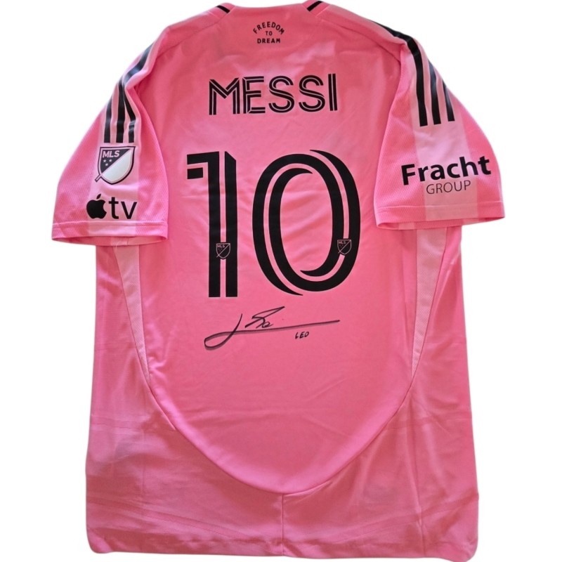 Messi's Signed Match-Issued Shirt, Cincinnati vs Inter Miami MLS Cup Playoffs Conference Semifinal 2025