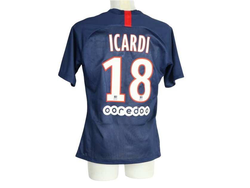 Icardi's Paris Saint-Germain Match-Issued Shirt, 2019/20