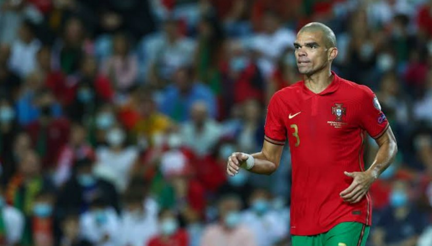 Pepe's Portugal Signed Shirt - 2020/21