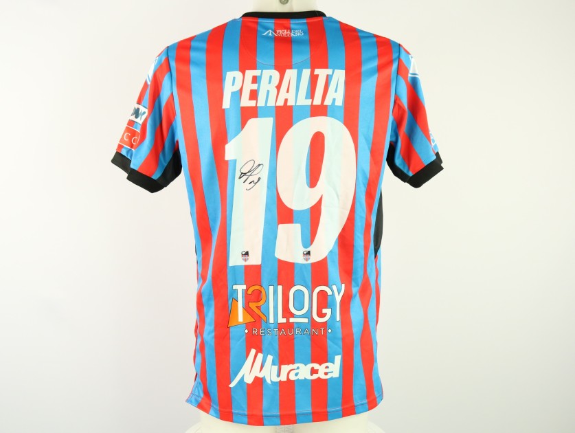 Peralta's unwashed Signed Shirt, Virtus Francavilla vs Catania 2024 