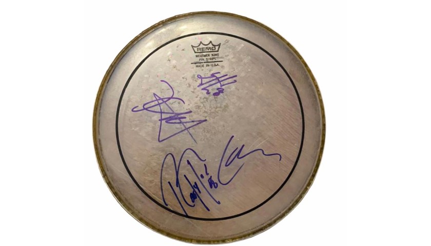 Metallica Fully Signed Drumskin