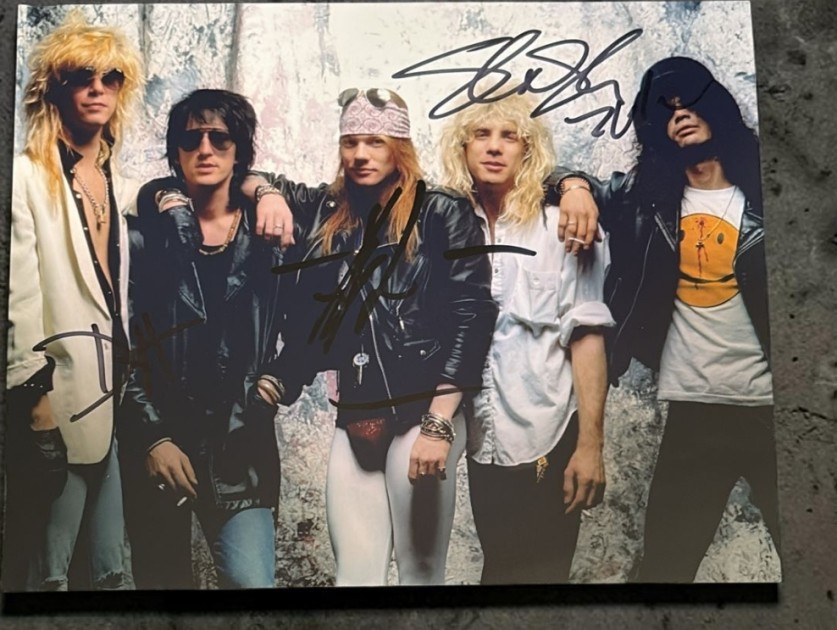 Guns N' Roses Signed Photograph
